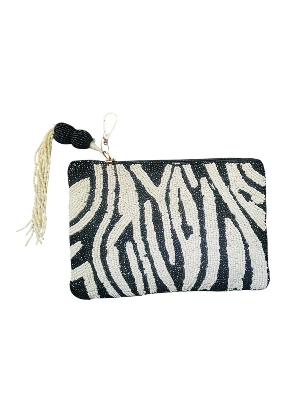Wandering Moon NWOT Handmade in India Beaded Travel Pouch